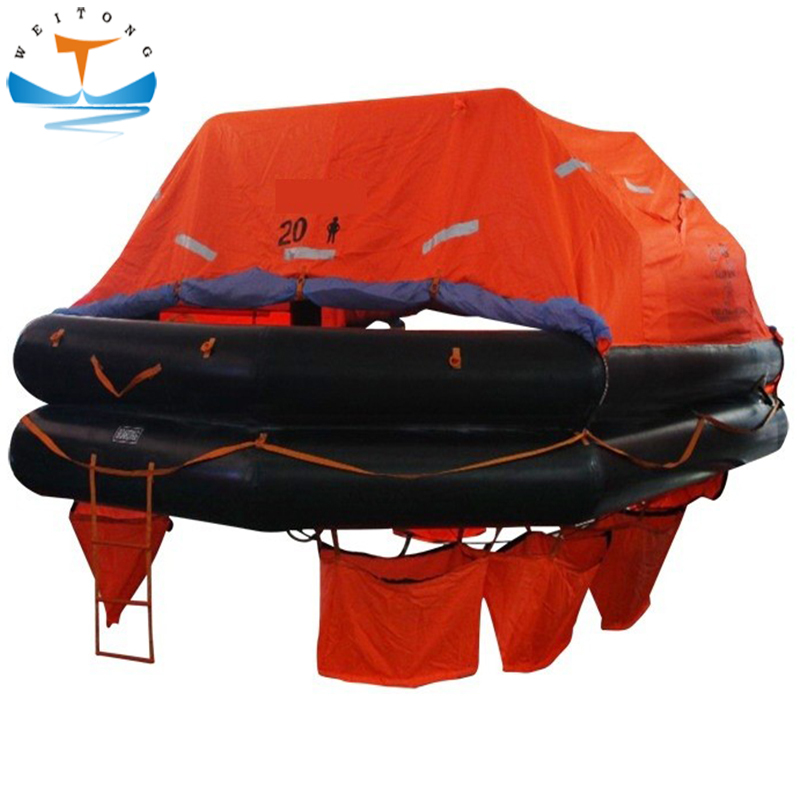 IMPA Code 330101/330102/330103 6/10/16 Men Throw Over Type Inflatable Life Raft