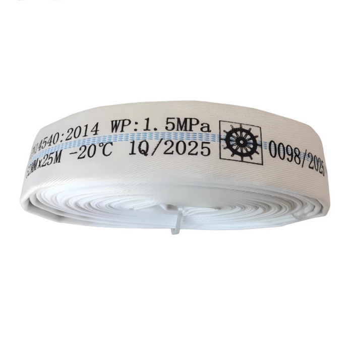 IMPA 333715/333716/333717 MED Approved Single Jacket Marine Fire Hose