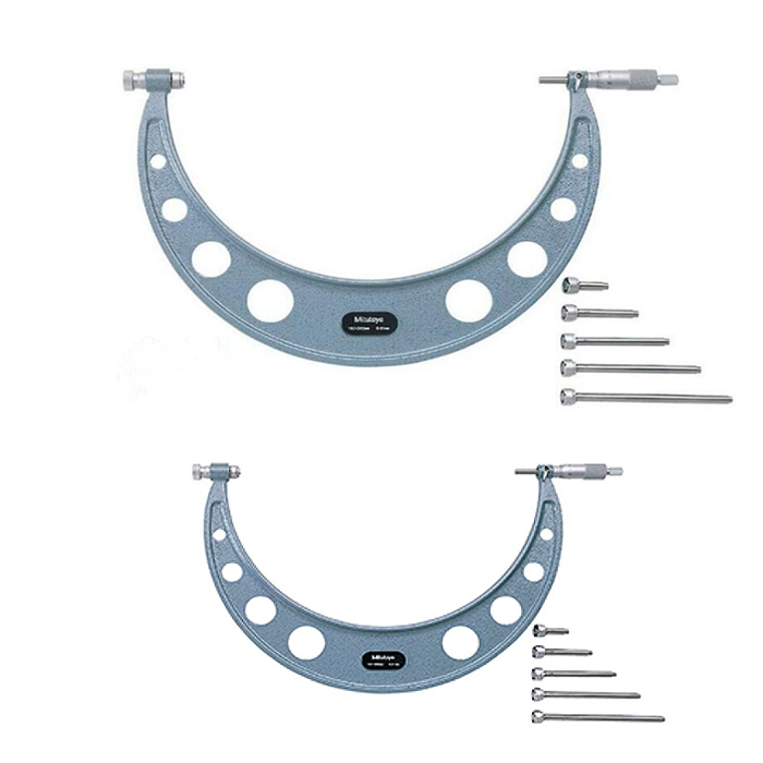 IMPA 650381/650382/650383/650384/650385 Marine Outside Micrometers With Interchangeable Anvils
