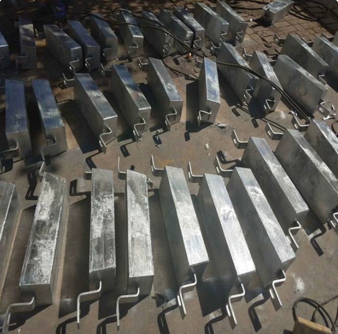 Zinc Anodes for Port Engineering