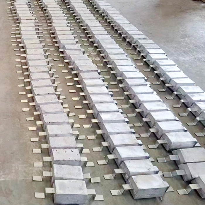 Zinc Anodes for Ballast Water Tanks
