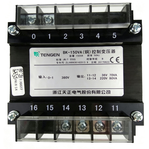 BK-350VA/BK-400VA/BK-500VA Control Transformer