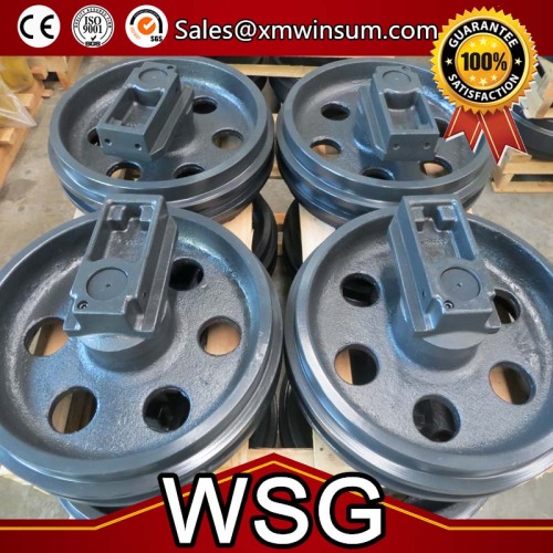 CAT E55 E55B Excavator Parts Front Idler Assy | WSG Machinery