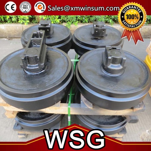SH60 SH70 Excavator Undercarriage Front Idler Assy | WSG Machinery