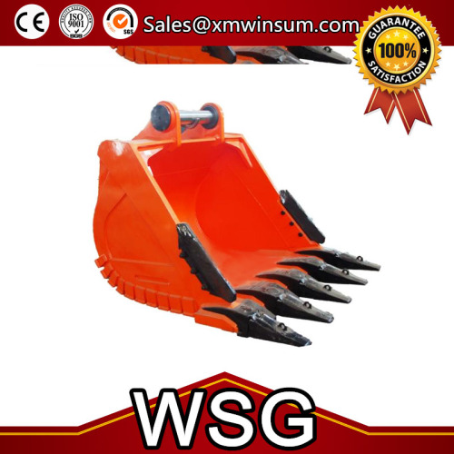 Heavy Duty Excavator Rock Grab Bucket Digging EX400 Spare Parts