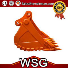 Excavator Doosan DX300LC Heavy Duty Rock Bucket Types 1.30 Meters