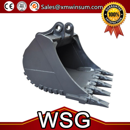 Digger Rock Buckets CAT E345 For 45 Ton Excavator Spare Parts