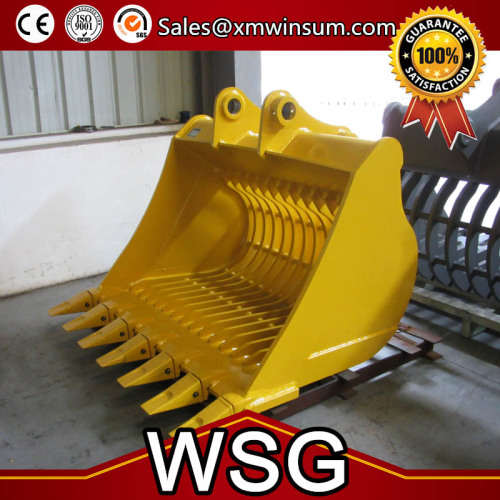 High Quality Kobelco SK200-8 Excavator Parts Skeleton Bucket Type