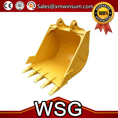 Kobelco SK135 Excavator Parts Rock Bucket Type Volume 0.6cbm Size