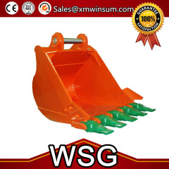 Excavator Crusher Rock Bucket For Komatsu PC450-7 Spare Parts