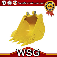 Komatsu PC230LC-6 Excavator Parts Standard Bucket Type With Teeth