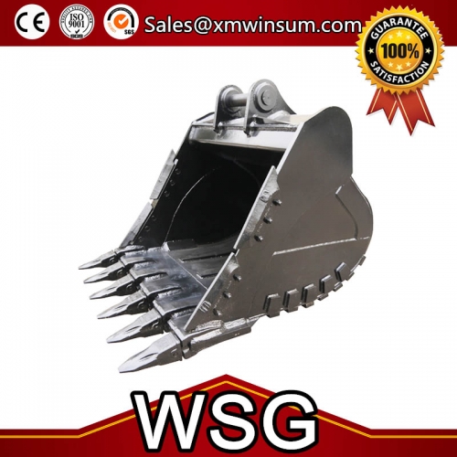 Ground Engaging Tools Excavator Rock Bucket For CAT E305 Parts