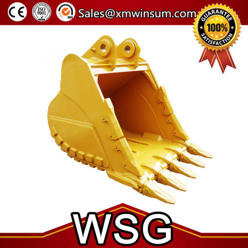 High Quality Rock Digger Bucket 2.1M3 For Case350 Excavator Parts