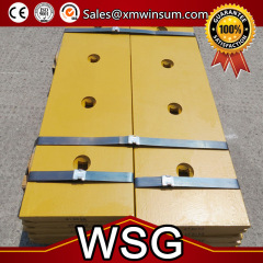 Motor Grader Bulldozer Parts End Bit For 1757122282 1757122281