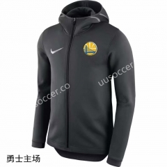 NBA Warrior home Black With Hat Jacket Top 13