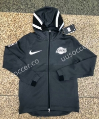 NBA Black With Hat Jacket Top 23