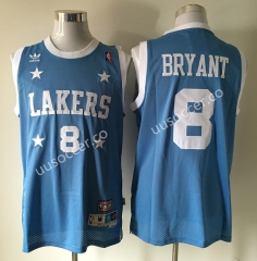 4 Stars Version Lakers NBA Blue #8 Jersey