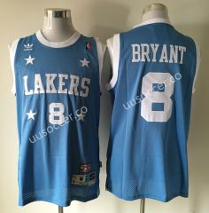 4 Stars Version Lakers NBA Blue #8 Jersey