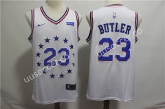 City Version NBA Philadelphia 76ers White #23 Jersey