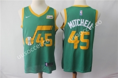 NBA Utah Jazz Green #45 Jersey