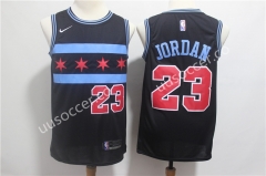 4 Stars Version NBA Bull Black #23 Jersey