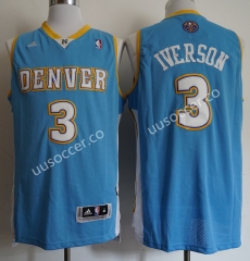 NBA Denver Nuggets Light Blue #3 Jersey