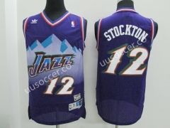 Snow Mountain Edition NBA Utah Jazz Purple #12 Jersey