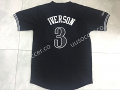 NBA Iverson Black Jersey