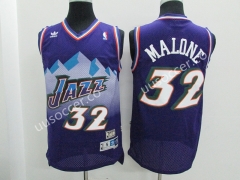 Snow Mountain Edition NBA Utah Jazz Purple  #32 Jersey