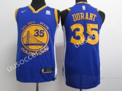 NBA Warriors Blue #35 Jersey