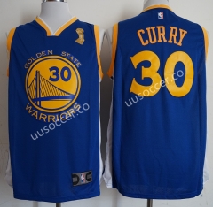Champion Version NBA Warriors Blue #30 Jersey
