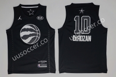 NBA Toronto Raptors Thunder Black #10 Jersey
