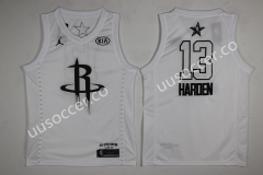 NBA Houston Rockets White #13 Jersey
