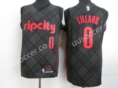 City Version NBA Portland Trail Blazers Gray  #0 Jersey