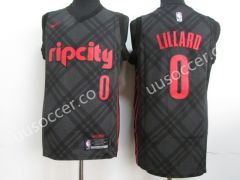 City Version NBA Portland Trail Blazers Gray  #0 Jersey