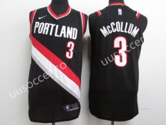 NBA Portland Trail Blazers Black & White  #3 Jersey