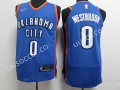 NBA Oklahoma City Thunder Blue #0 Jersey