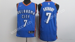 NBA Oklahoma City Thunder Blue #7 Jersey