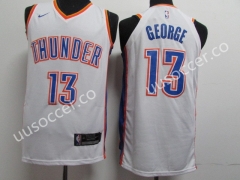 NBA Oklahoma City Thunder White #13 Jersey