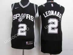 NBA San Antonio Spurs Black #2 Jersey