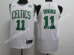 NBA Boston Celtics White #11 Jersey