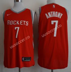 NBA Houston Rockets Red #7 Jersey