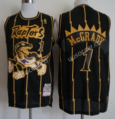 NBA Toronto Raptors Black McGrady  #1 Jersey