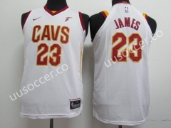 2018 NBA Cleveland Cavaliers White #23 Jersey