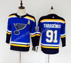 NHL St. Louis Blues Blue #91 Jersey