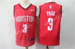 Reward Version NBA Houston Rockets Red #3 Jersey