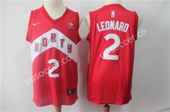 Reward Version NBA Toronto Raptors Red #2 Jersey