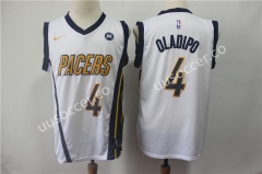 Reward Version NBA Indiana Pacers White #4 Jersey