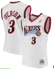 NBA Philadelphia 76ers White #3 Jersey