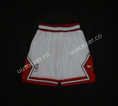 NBA Chicago Bull White Shorts